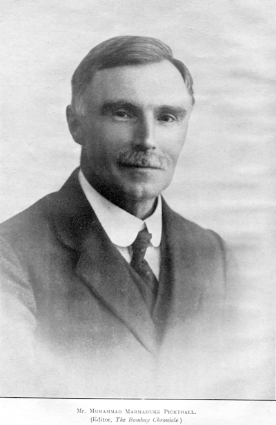 Muhammed Marmaduke Pickthall in 1920